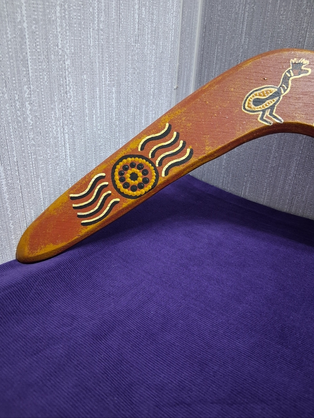 Vintage Left Hander Boomerang Langton Aboriginal 10" Arms Yaegl Bundjalung - Picture 4 of 17